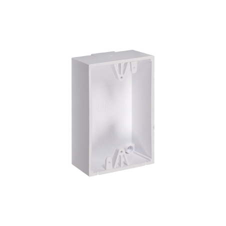 Caja trasera de montaje color blanco para Estaciones de Parada STOPPER